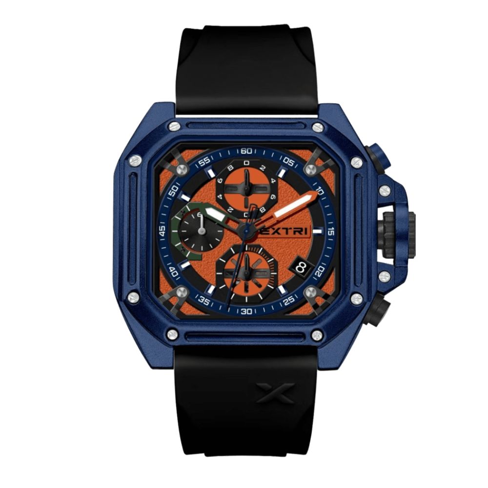 Relógio Masculino Extri Azul - X6081